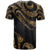 Niue Polynesian Custom T Shirt Poly Tattoo Gold Version - Polynesian Pride