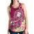 Fiji Women's Racerback Tank - Turtle Plumeria (Pink) - Polynesian Pride