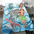 Guam Bedding Set - Polynesian Girls With Shark - Polynesian Pride