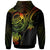 Yap Custom Zip up Hoodie Reggae Turtle - Polynesian Pride