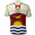 Kiribati Flag Mix Plumeria Frangipanis flower Polo Shirt LT20 - Polynesian Pride