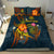 Tuvalu Polynesian Personalised Bedding Set - Legend of Tuvalu (Blue) Blue - Polynesian Pride