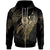 American Samoa Polynesian Zip Hoodie Legend Gold Version Unisex Black - Polynesian Pride