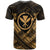 Hawaii Custom T Shirt Gold Kanaka MaoliPolynesian Patterns - Polynesian Pride