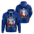 Hafa Adai Guam Legend Hoodie LT12 Zip Hoodie Blue - Polynesian Pride