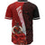 Vanuatu Polynesian Baseball Shirt - Coat Of Arm With Hibiscus - Polynesian Pride