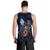 Guam Polynesian Men Tank Top - Blue Turtle Hibiscus - Polynesian Pride