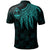 Guam Custom Polo Polynesian Wings (Turquoise) - Polynesian Pride