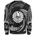 Tahiti Polynesian Custom Personalised Sweater - White Tribal Wave - Polynesian Pride