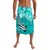 Custom Hawaii Lavalava Polynesian Turquoise Sea Turtle Honu and Hammerhead Shark LT13 Turquoise - Polynesian Pride