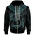 Guam Polynesian Zip up Hoodie Guam Waves (Turquoise) Unisex Turquoise - Polynesian Pride