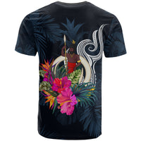 Vanuatu Polynesian T Shirt Tropical Flower - Polynesian Pride
