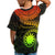 Nauru Polynesian T Shirt Nauru Waves (Reggae) - Polynesian Pride