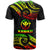 Custom Hawaii T Shirt Tribal Pattern Reggae LT12 - Polynesian Pride