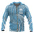 Federated States of Micronesia All Over Zip up Hoodie Blue Tribal Wave Unisex Blue - Polynesian Pride