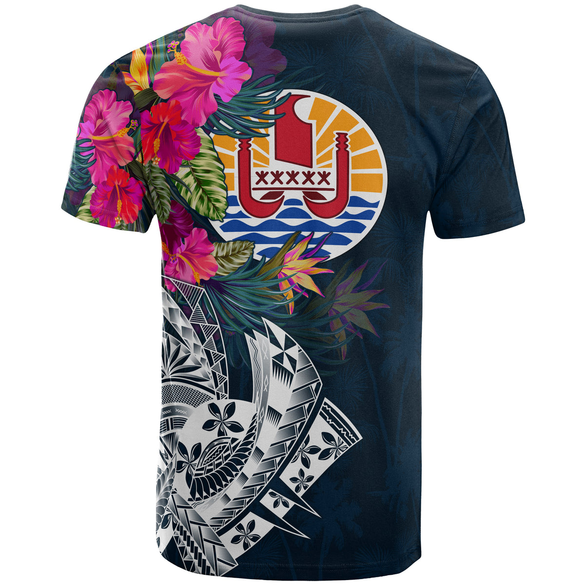 Tahiti T Shirt Tahiti Summer Vibes - Polynesian Pride