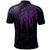 Tuvalu Polo Polynesian Wings (Purple) - Polynesian Pride