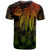 Vanuatu Custom T Shirt Polynesian Wings (Reggae) - Polynesian Pride