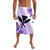 Hawaii Lavalava Kakau Tribal Purple Batik Floral 02 LT13 Purple - Polynesian Pride