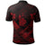 New Caledonia Polynesian Polo Shirt Polynesian Red Seal Camisole Hibiscus Style - Polynesian Pride