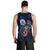 Federated States Of Micronesia Polynesian Men Tank Top - Blue Turtle Hibiscus - Polynesian Pride