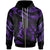 Kosrae Polynesian Zip Hoodie Polynesian Tattoo Purple Version Unisex Purple - Polynesian Pride