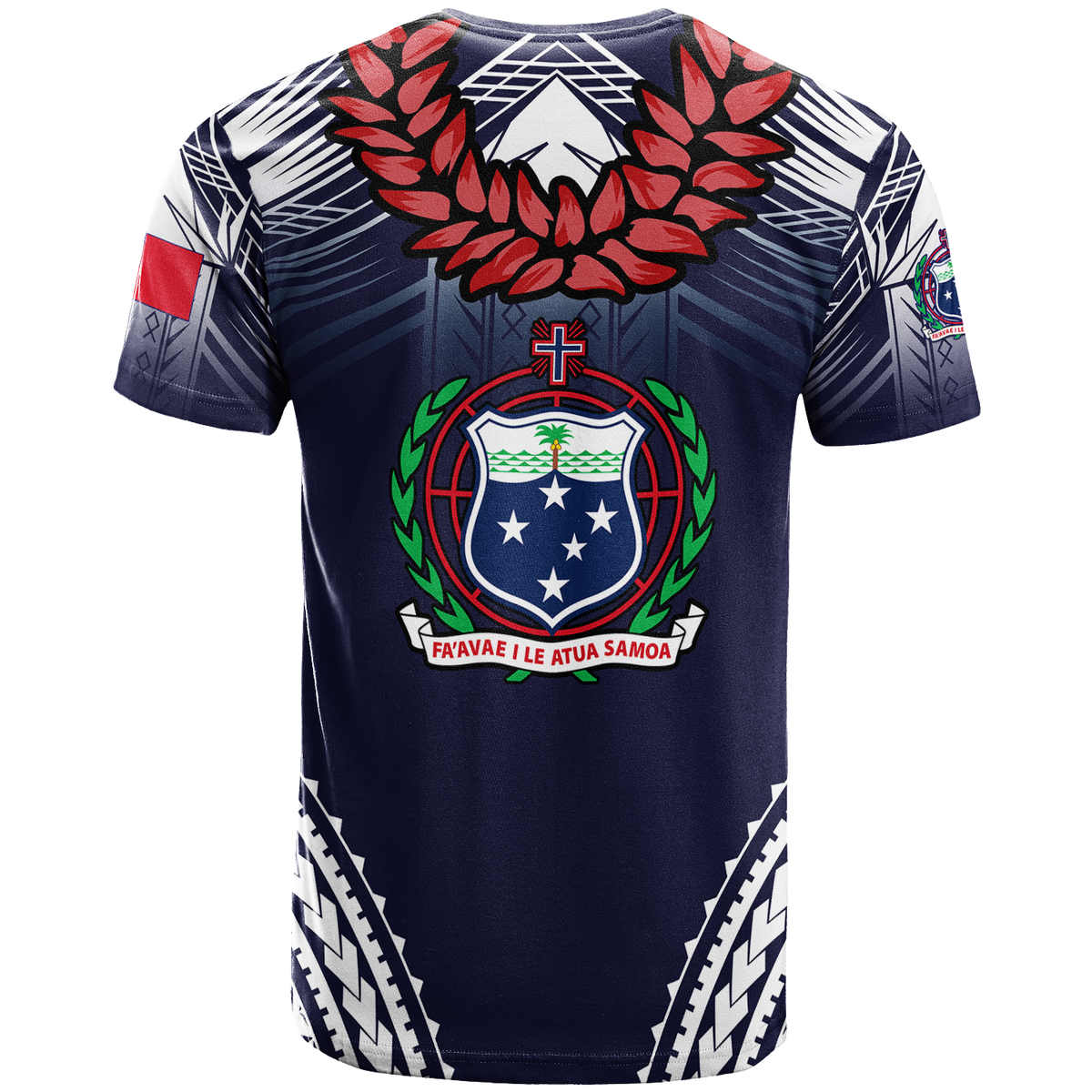 Samoan Ula Fala Art T Shirt LT12 - Polynesian Pride