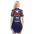 (Custom Personalised) Samoan Ula Fala Art Polo Dress - LT12 - Polynesian Pride