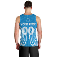 (Custom Personalised) Cook Islands Tongareva Men Tank Top - Tribal Pattern - LT12 - Polynesian Pride