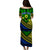 (Custom Personalised) Vanuatu Malampa Province Tribal Pattern Puletasi Dress - LT12 - Polynesian Pride