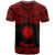 Nauru Polynesian Custom T Shirt Nauru Pride Red Version - Polynesian Pride