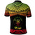 Niue Custom Polo Shirt Polynesian Tattoo Reggae Version - Polynesian Pride