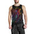 Marshall Islands Men Tank Top - Butterfly Polynesian Style Black - Polynesian Pride