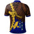 Papua New Guinea Manus Province Polynesian Custom Polo Shirt Tribal Wave Tattoo - Polynesian Pride