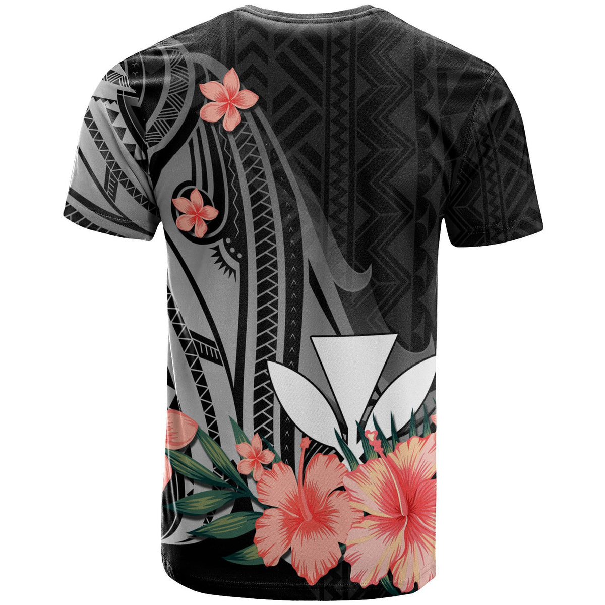 Kanaka Maoli T Shirt Polynesian Hibiscus Pattern Style - Polynesian Pride