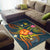 New Caledonia Polynesian Personalised Area Rug - Legend of New Caledonia (Blue) - Polynesian Pride