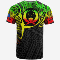 Pohnpei Micronesia T Shirt Reggae Tattoo Pattern - Polynesian Pride