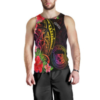Hawaii Men's Tank Top - Tropical Hippie Style - Polynesian Pride