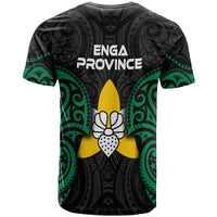 Papua New Guinea Enga Province Polynesian Custom T Shirt Spirit Version - Polynesian Pride