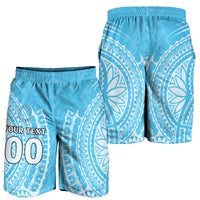 (Custom Personalised) Cook Islands Mauke Men Short - Tribal Pattern - LT12 - Polynesian Pride