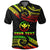 Custom Hawaii Polo Shirt Tribal Pattern Reggae LT12 Unisex Black - Polynesian Pride