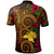 Papua New Guinea Polynesian Custom Polo Shirt Hibiscus Vintage - Polynesian Pride