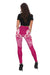 Breast Cancer Pink Ribbon Butterfly Polynesian Pink Version Women Legging - LT12 - Polynesian Pride