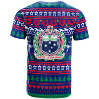 Samoa Christmas T Shirt Ugly Christmas LT12 - Polynesian Pride