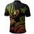 Yap Custom Polo Shirt Polynesian Turtle With Pattern Reggae - Polynesian Pride