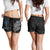 Polynesian Hawaii Women's Short - Polynesian Wings Women Black - Polynesian Pride