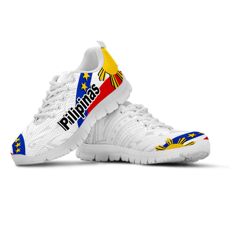 Pilipinas Sneaker Simple Style - White LT6 - Polynesian Pride
