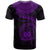 Polynesian Samoa T shirt Samoan Waves (Purple) - Polynesian Pride