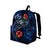 Kosrae Micronesia BackPack - Blue Turtle Hibiscus - Polynesian Pride