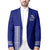 (Custom Personalised) Taufaahau Pilolevu College Tonga Blazer Ngatu LT13 Unisex Blue - Polynesian Pride